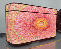 Écran LED GOB de haute résolution 4K HDR P1.8 pour cabine de DJ, table d'affichage intérieure, écran vidéo couleur pleine pour location de scène, utilisation en club, événements
