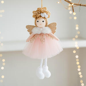 Enfeite de Natal em Malha com Menina Anjo Fofa Southpeak para Árvore de Natal Interna, Decoração de Casa e Presente de Festa - Product Image 3