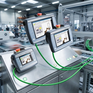 Série SIMATIC HMI KTP400 Comfort 6AV2124 2DC01 0AX0 Application de l'interaction homme-machine en génie mécanique - Product Image 2