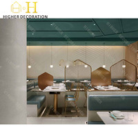 Salle à manger complète haut de gamme, design personnalisé, ensemble de meubles faciles à nettoyer pour restaurant, vente en gros de tables et de chaises pour restaurant