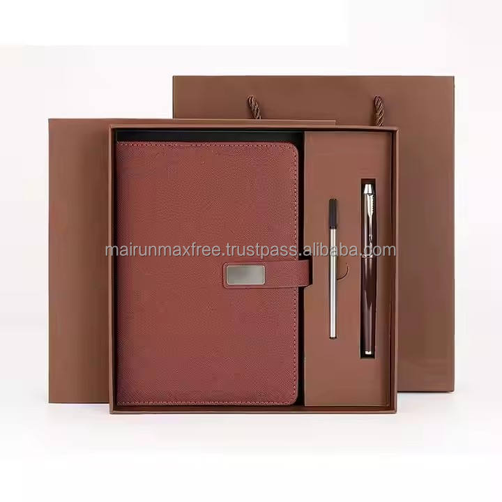 Custom Gifts Diary Pen Personalized Stationery Set
