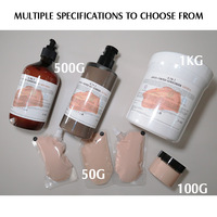 Fond de Teint Liquide Couvrant Large Spectre 50g/100g Hydratant Éclaircissant Longue Tenue pour Peaux Foncées Recharge