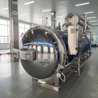 Autoclaves horizontales en acier inoxydable haute température et haute pression pour la stérilisation des aliments et la mise en conserve