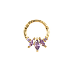 ROXI Anneau de nez et d'oreille, Bijou de piercing pour cartilage corporel, Manchette de narine, Anneau de nez, Boucle d'oreille - Product Image 1