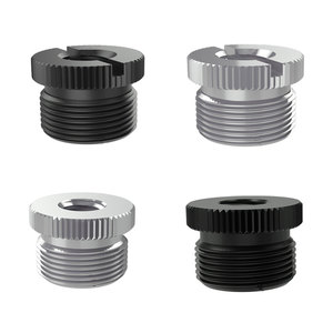 1/4 Để 1/4 Nam 3/8 Nữ Chủ Đề Chuyển Đổi Vít Adapter Hợp Kim Nhôm Tripod Gắn Cho Máy Ảnh Mic Đứng Ánh Sáng Vv - Product Image 1