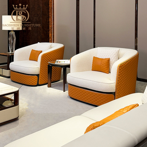 Juego <span class=keywords><strong>de</strong></span> Sofás <span class=keywords><strong>de</strong></span> Cuero <span class=keywords><strong>de</strong></span> Lujo BS, <span class=keywords><strong>Muebles</strong></span> para Sala <span class=keywords><strong>de</strong></span> Estar, Solución Integral, Sofá, Mesa <span class=keywords><strong>de</strong></span> Centro <span class=keywords><strong>de</strong></span> Madera, para Vestíbulo <span class=keywords><strong>de</strong></span> Hotel <span class=keywords><strong>de</strong></span> Alta Gama - Product Image 4
