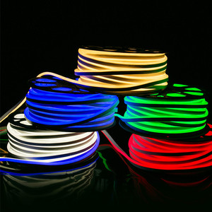 Bande lumineuse LED LED LED, pixel intelligent, néon, numérique <span class=keywords><strong>dynamique</strong></span> intelligent, RVB WS2811, 15x26mm, PVC pour décoration extérieure de pont de jardin d'hôtel - Product Image 6