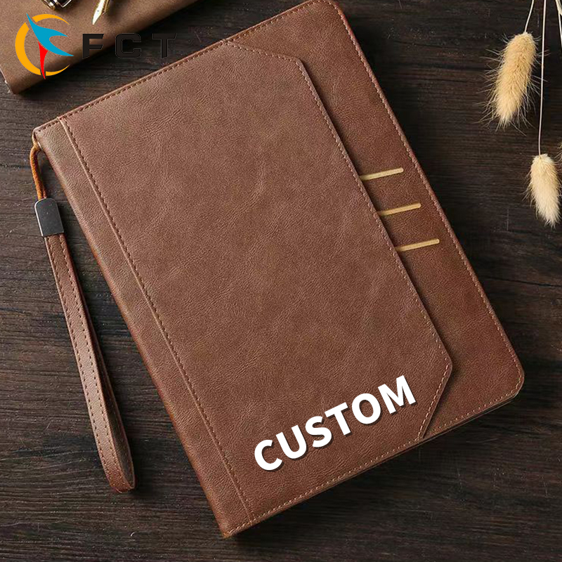 FCT Computer Hardware Software Popular Tablet Pencil Pu Leather Tablet Covers Laptop Tablet Case for iPad air 2 10.2
