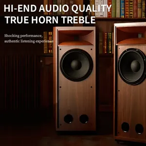 OEM A-12 Enceintes colonne Hi-Fi professionnelles en <span class=keywords><strong>bois</strong></span>, passives, sans batterie, 60W-300W, avec crossover audio bidirectionnel pour la maison - Product Image 5