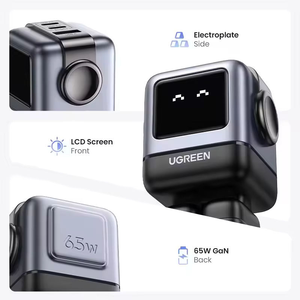 <span class=keywords><strong>Cargador</strong></span> de Teléfono <span class=keywords><strong>UGREEN</strong></span> de Carga Rápida de 65W con Pantalla Digital, GaN 100-240V, <span class=keywords><strong>Cargador</strong></span> de Pared Inteligente con Chip PWM para <span class=keywords><strong>iPhone</strong></span>, Gran Venta - Product Image 2