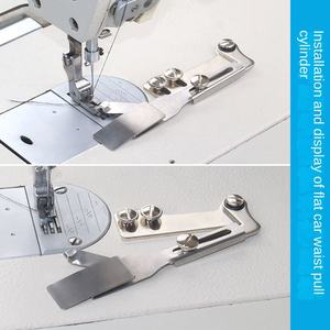 Máquina de coser de engranajes industriales, tipo de engranaje de Metal, herramienta de <span class=keywords><strong>falda</strong></span> de pantalones de tubo de tracción de cintura superior de coche plano - Product Image 2