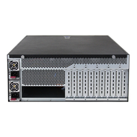 Caja Torre 8049ETX-8 4U Compatible con Placa Base de 12"*13" con Placa Posterior MINI HD SGPIO de 12GB para IA, Computación en la Nube y Big Data