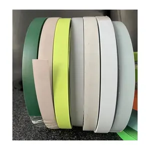 PVC Edge Banding Tape Plastic Edge Trim for MDF 0.5mm Wood grain edge banding flexible strip