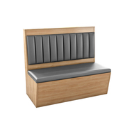 Design moderne en bois pour restaurant, banquette de salle à manger, restauration rapide, café, pub, meubles commerciaux en vente