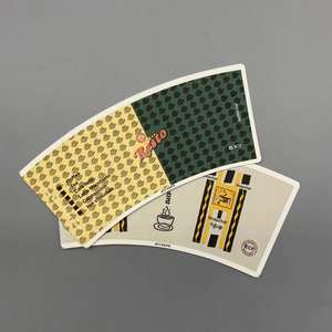 Matériaux bruts pour gobelets en papier à café, éventail de gobelets en papier de haute qualité - Product Image 1