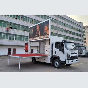 รถบรรทุกโฆษณา LED ขับเคลื่อนด้วยเครื่องยนต์ดีเซลแบบแมนนวล รุ่นใหม่ SINOTRUK HOWO 4X2 สำหรับการแสดงบนเวที ลดราคาพิเศษ - Product Image 6