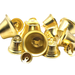 Stargood <b>Mini</b> Gold 10mm-50mm Jingle Bell Handmade Metal Crafts <b>Christmas</b> <b>Tree</b> Decoration Pet Hanging DIY Plated Armour Gift - Product Image 1