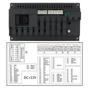 Autoradio universel 2 Din avec écran tactile Wifi et Bluetooth, GPS, 9 pouces, Android, lecteur DVD de <span class=keywords><strong>voiture</strong></span> - Product Image 5