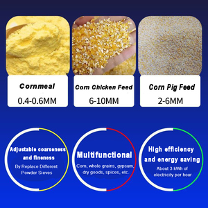 Đa Chức Năng Lúa Mì Ngô Ngô Bột Gạo Phay Khô Và Ướt 2.2KW Ớt Bột Nghiền Máy Chế Biến - Product Image 4
