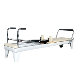 <span class=keywords><strong>Cama</strong></span> de Pilates Multifuncional de Aluminio con Resortes de Alta Elasticidad y Retorno Automático de Cuerdas para Uso Doméstico y en Estudios Comerciales - Product Image 6