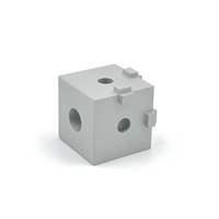 Accessoires de profilés en aluminium d'usinage CNC Connecteur à angle droit en T 2020/3030/4040