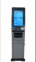 Terminal de kiosque de rédemption de billets pour machines de jeu d'arcade et de jeu de compétences, avec fonction de paiement en espèces en libre-service, lecteur de code et imprimante de billets