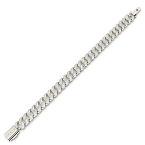 Pulseras de Lujo de Cadena Cubana de 9MM con Diamantes Sintéticos Europeos de Grado Superior, Hechas a Mano, Estilo HipHop - Product Image 1