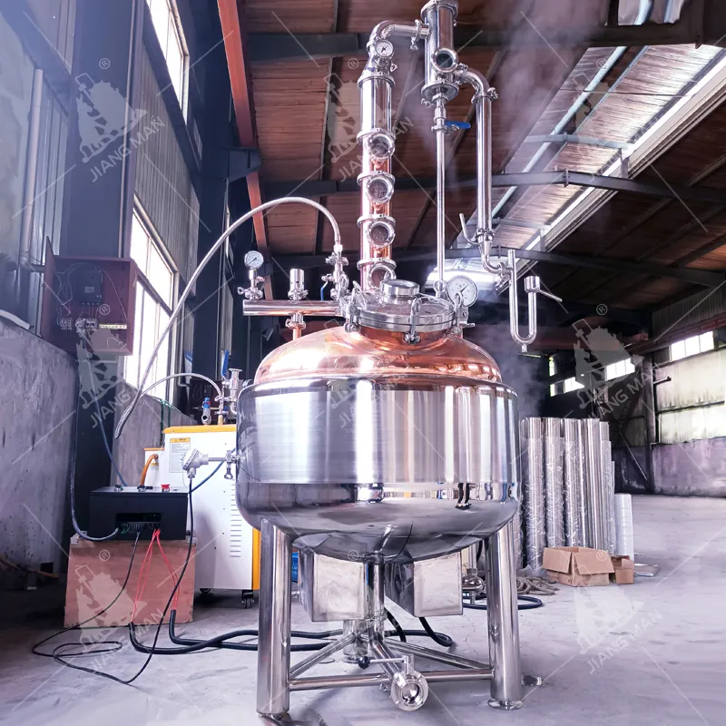 [JiangMan]-50 Gallon-Nhà Distillery-Đồng Distillery Thiết Bị-Đồng Cột Chưng Cất-Nhà Acohol Chưng Cất Vẫn Còn