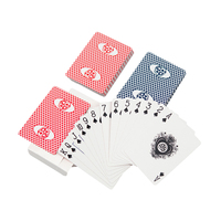 Cartes à jouer de poker de qualité supérieure, format 88*63 mm, design personnalisé, qualité casino, en promotion pour les distributeurs de cartes électroniques