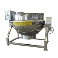 Bouilloire ornée de vapeur en acier inoxydable, bouilloire inclinable, prix d'usine