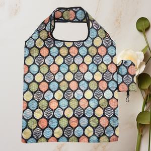 New Mailer Large Polyester Letter Print Foldable <b>Tote</b> <b>Shopping</b> <b>Bag</b> with Hand Length Handle Wholesale Advertising & Eco-Friendly - Product Image 6