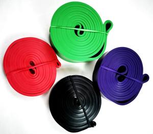 Cinturón de fitness elástico transfronterizo de TPE con anillas, correa de tensión, cuerda de resistencia para dominadas y yoga - Product Image 3