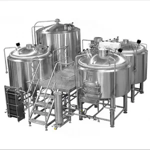 Mikro bira tedarikçileri/bira mayalama ekipmanı Mash Tun/ev mayalama sistemi KY-500/1000L