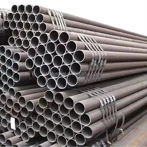 Astm A53 Black Iron Ms Carbon Steel Seamless Pipe Welded Sch40 Steel Pipe For Building Material