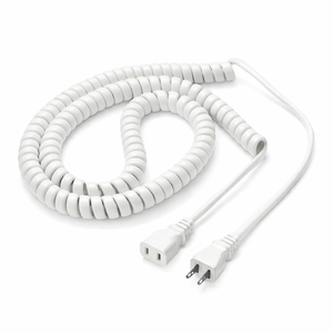 Cable de extensión de alimentación en espiral de 1.5m CC para electrodomésticos de cocina, suministros eléctricos al por mayor - Product Image 1
