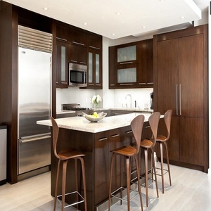 Juego Completo de Muebles de <span class=keywords><strong>Cocina</strong></span> de Madera Maciza con Electrodomésticos, Estilo Tradicional, <span class=keywords><strong>Cocina</strong></span> Americana Moderna de Guangzhou, Madera Contrachapada - Product Image 6