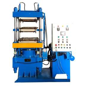 Machine de moulage par compression double station à mouvement ascendant avec moteur, haute productivité et automatique - Product Image 6