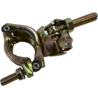 Raccords de coffrage JIS, Raccord fixe pressé, Collier pivotant, Raccord simple 48,3 mm Q235, Électrogalvanisé, Galvanisé à chaud