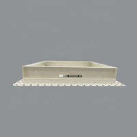 Fengze Top Plafond Intérieur Non-Feu Classé Palsterboard Face Carré Serrure Gypse Plâtre Plafond Panneau D'accès Pour Appartement