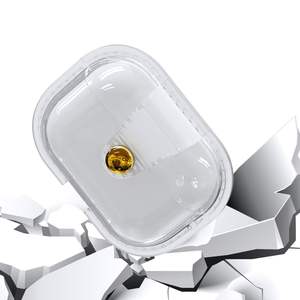 Cuffie in TPU morbido proteggere la custodia per iPhone per <span class=keywords><strong>Apple</strong></span> 1/2/3/4/Pro Cover trasparente antiurto per auricolari con magnetico per iPhone - Product Image 4