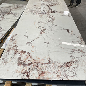 Panneau décoratif en ardoise de carbone et marbre PVC imperméable de 5mm pour décoration intérieure Panneau mural en placage de bois de charbon de <span class=keywords><strong>bambou</strong></span> - Product Image 3