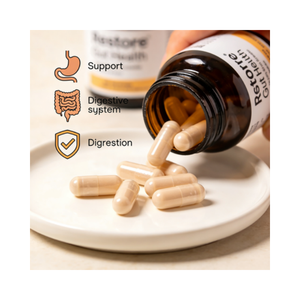 Suplemento para la Salud Intestinal Definitivo, Restauración Total <span class=keywords><strong>de</strong></span> la Defensa Intestinal para el Apoyo Intestinal, Salud Digestiva e Inmunológica - Product Image 4