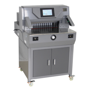 SG-500V9 negozio di tagliacarte elettrica da 500mm e uso scolastico macchina automatica per tagliare libri di carta a ghigliottina - Product Image 5