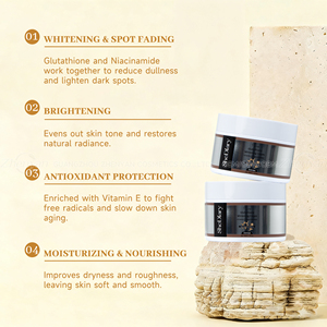 Crema Facial Blanqueadora Antienvejecimiento con Doble Glutatión de Marca Privada 50ml, Niacinamida y Arbutina, Humectante Iluminador para Todo Tipo de Piel - Product Image 6