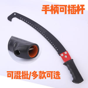 Sierra de jardín de 300 mm con hoja electroforética de un solo gancho y mango para poda de árboles y carpintería - Product Image 2