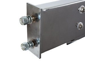 Custom 30 Inch <strong>Chromed</strong> Steel Light <strong>Boxes</strong> With Mud Flap Mounts - Product Image 4