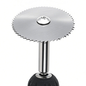 <span class=keywords><strong>Mini</strong></span> lame de scie circulaire à poignée hexagonale en acier au chrome-vanadium, tige d'extension pour lame de scie, embouts de perceuse pour outils électriques - Product Image 6