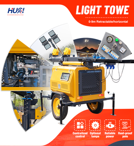 Giá Rẻ Giá Xách Tay <span class=keywords><strong>LED</strong></span> Năng Lượng Mặt Trời Di Động Tín Hiệu Chiếu Sáng Vườn Nhà Ngăn Xếp Máy Phát Điện Bóng Di Động Diesel Ánh Sáng Tháp - Product Image 2