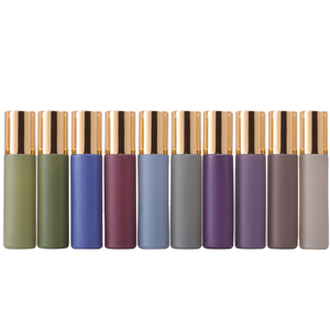 ขวดแก้วโรลออนแบบด้าน สีโมรันดี เติมได้ ป้องกันการรั่วซึม สำหรับน้ำมันหอมระเหย น้ำหอม ลิปออยล์ 5 มล. 10 มล. รับทำโลโก้ - Product Image 2