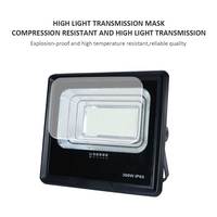 Projecteur solaire LED extérieur KCD Security Garden IP65 à télécommande, panneau solaire mono haute luminosité 50W 100W 200W 300W 500W